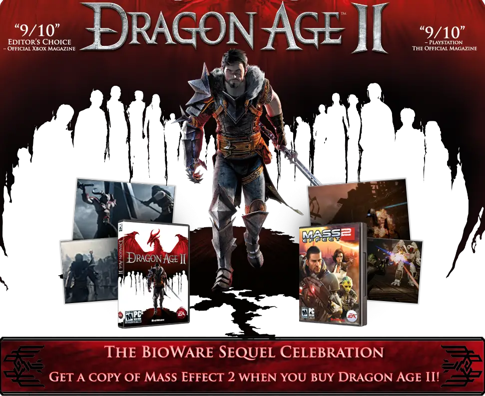 Read more about the article Bioware Sequel Celebration: Get ME2 Free with DAII Purchase