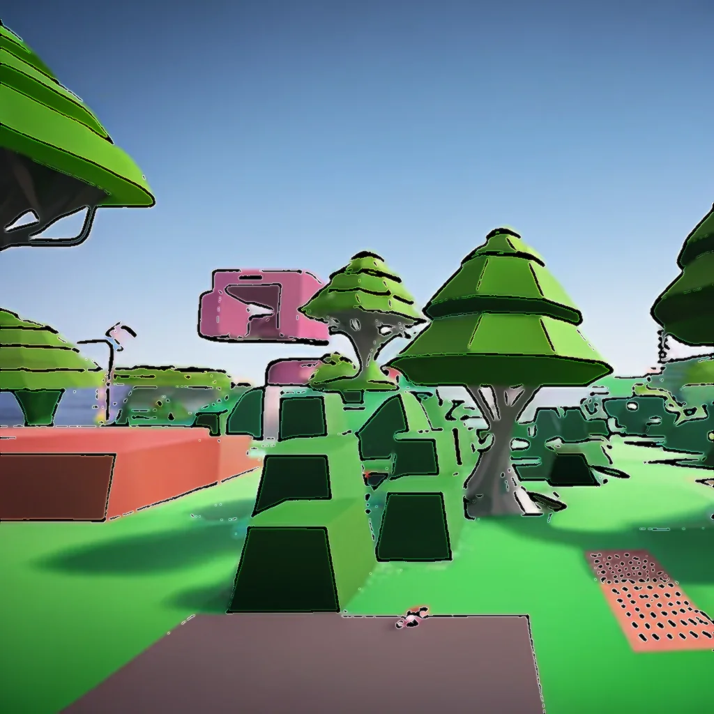 Artistic representation for Roblox announces AI tool for generating 3D game worlds from text.