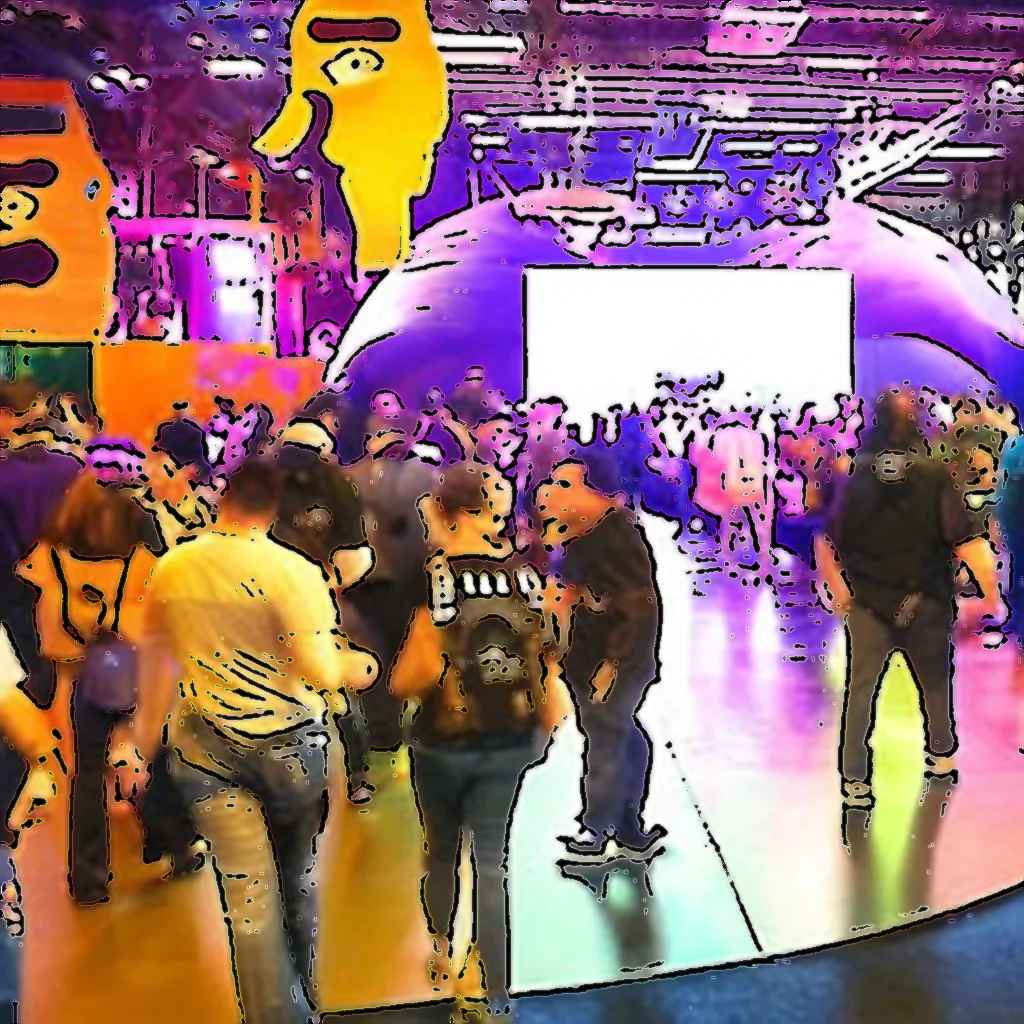 Artistic representation for PAX West : Highlighting local games , charities, and culture