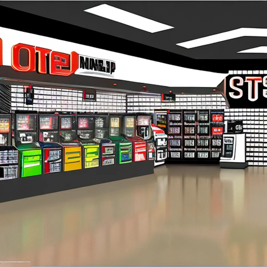 Artistic representation for GameStop Retro could work if it inspired by the united kingdom CeX store concept. Let me know when you're ready for the title.