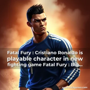 Artistic representation for Fatal Fury : Cristiano Ronaldo is playable character in new fighting game Fatal Fury : Big news to share