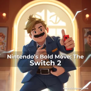 Artistic representation for Nintendo’s Bold Move: The Switch 2
