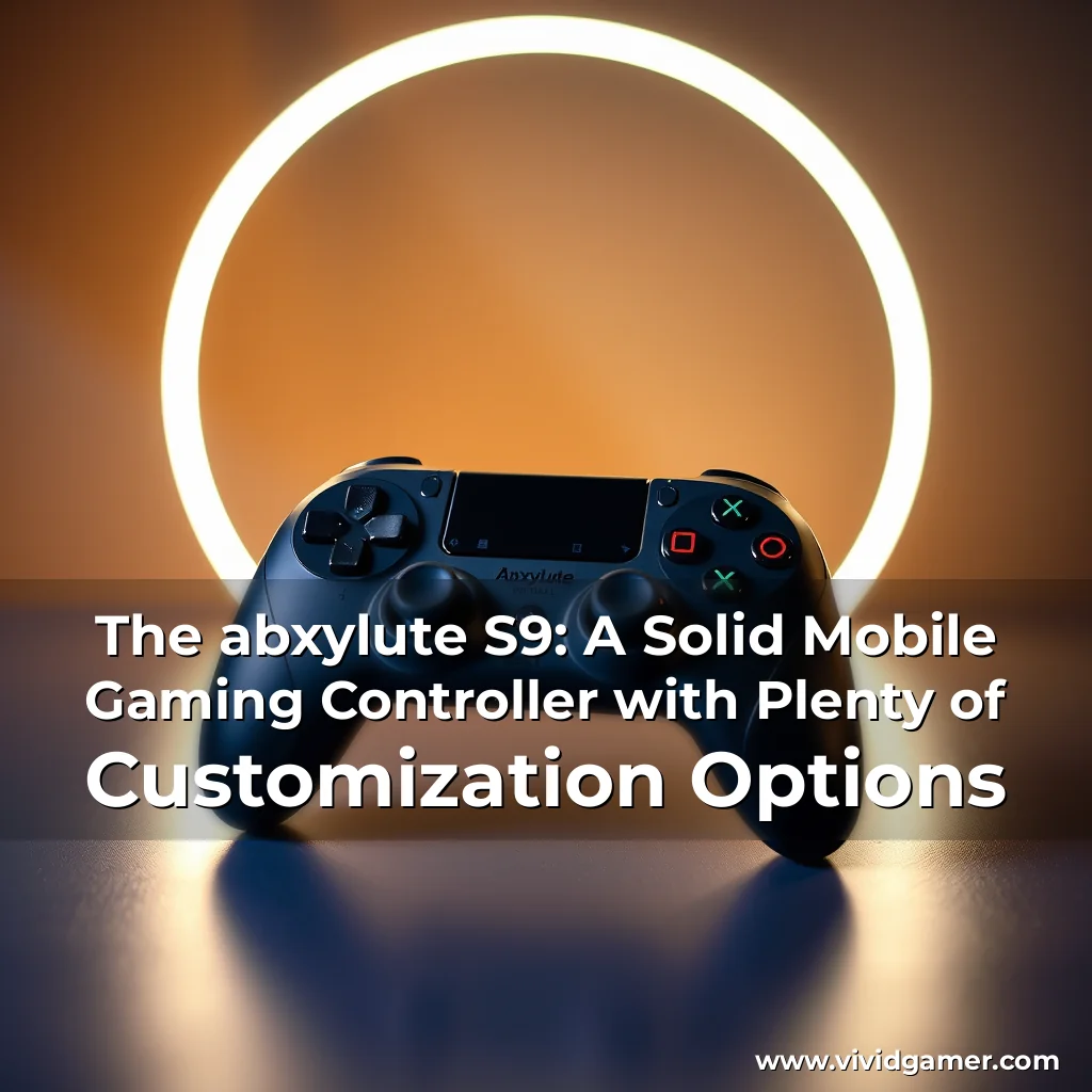 Artistic representation for The abxylute S9: A Solid Mobile Gaming Controller with Plenty of Customization Options