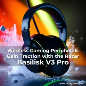 Artistic representation for Wireless Gaming Peripherals Gain Traction with the Razer Basilisk V3 Pro