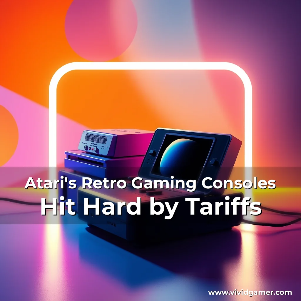 Artistic representation for Atari's Retro Gaming Consoles Hit Hard by Tariffs