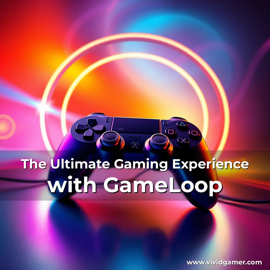 Artistic representation for The Ultimate Gaming Experience with GameLoop