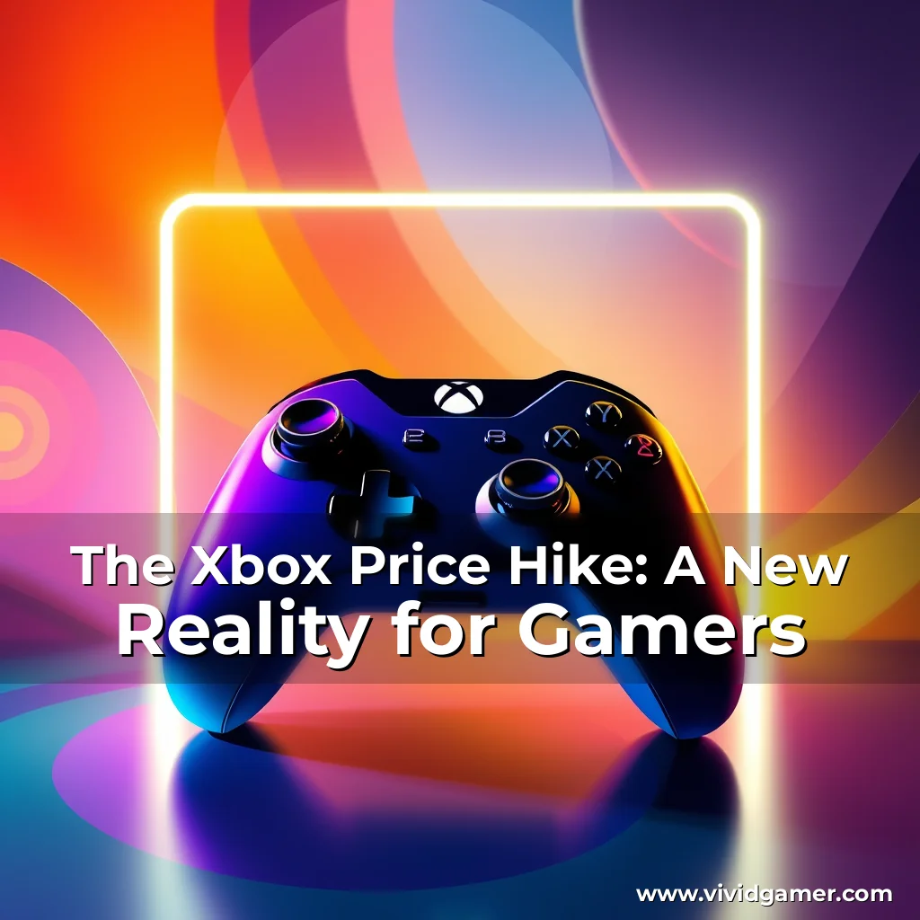 Artistic representation for The Xbox Price Hike: A New Reality for Gamers