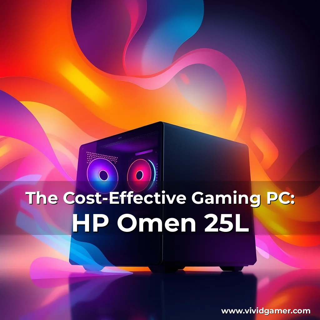 Artistic representation for The Cost-Effective Gaming PC: HP Omen 25L