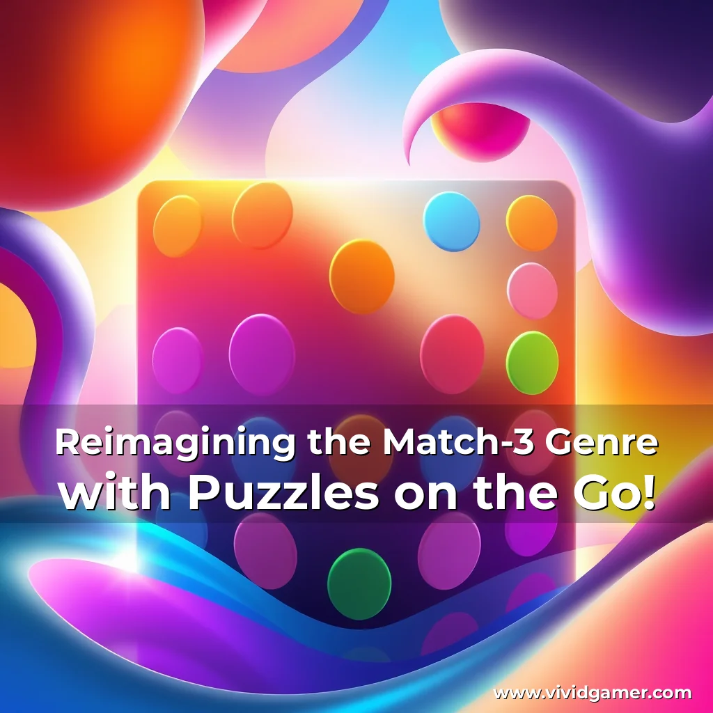 Artistic representation for Reimagining the Match-3 Genre with Puzzles on the Go!