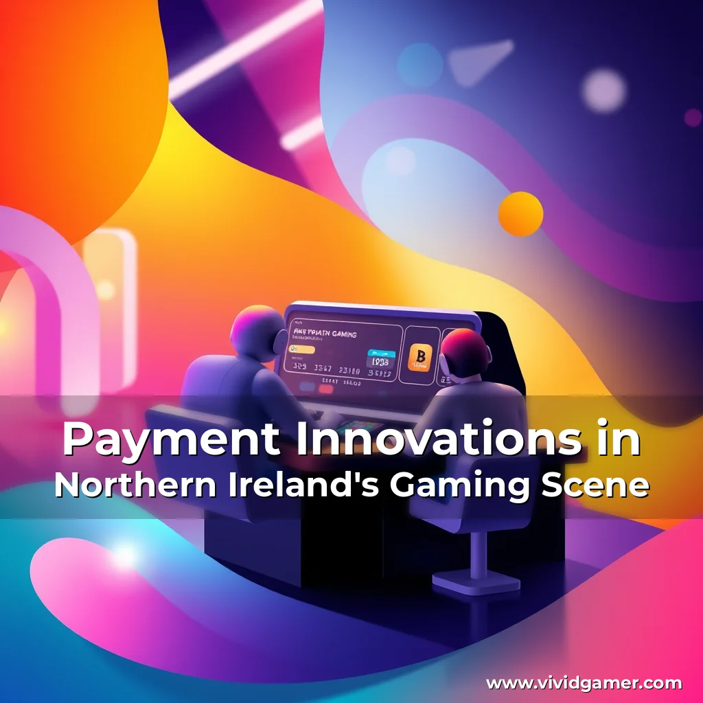 Artistic representation for Payment Innovations in Northern Ireland's Gaming Scene