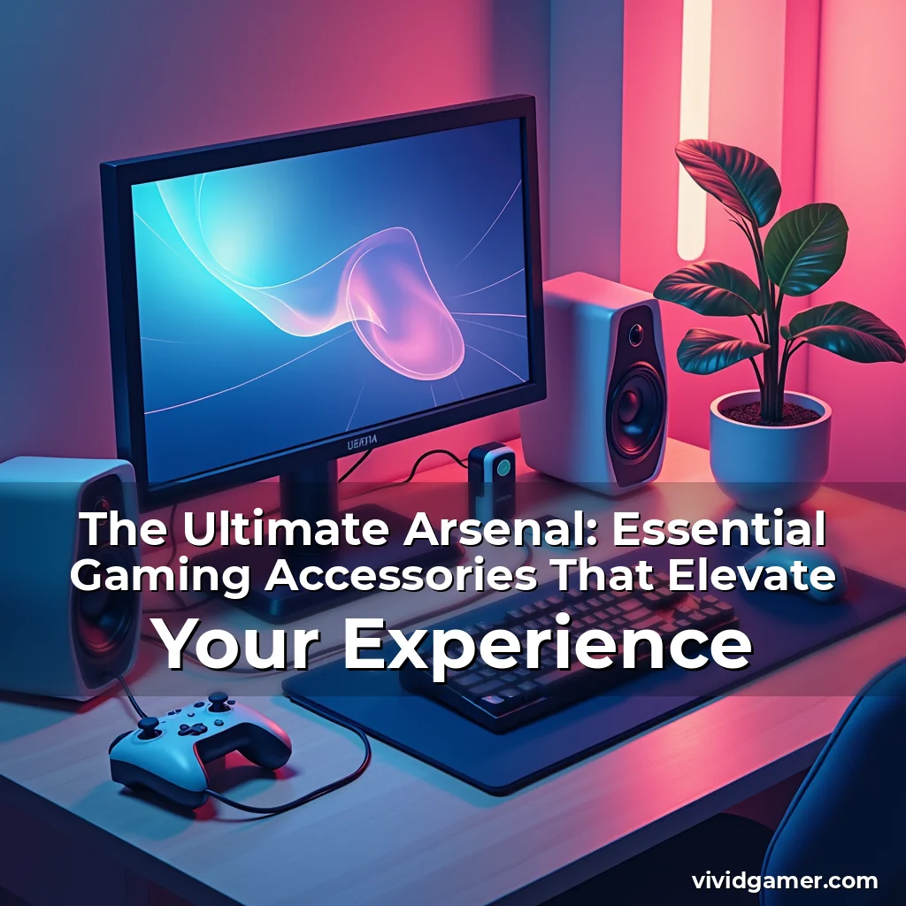 Artistic representation for The Ultimate Arsenal: Essential Gaming Accessories That Elevate Your Experience