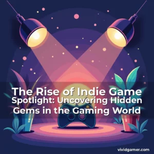 Artistic representation for The Rise of Indie Game Spotlight: Uncovering Hidden Gems in the Gaming World